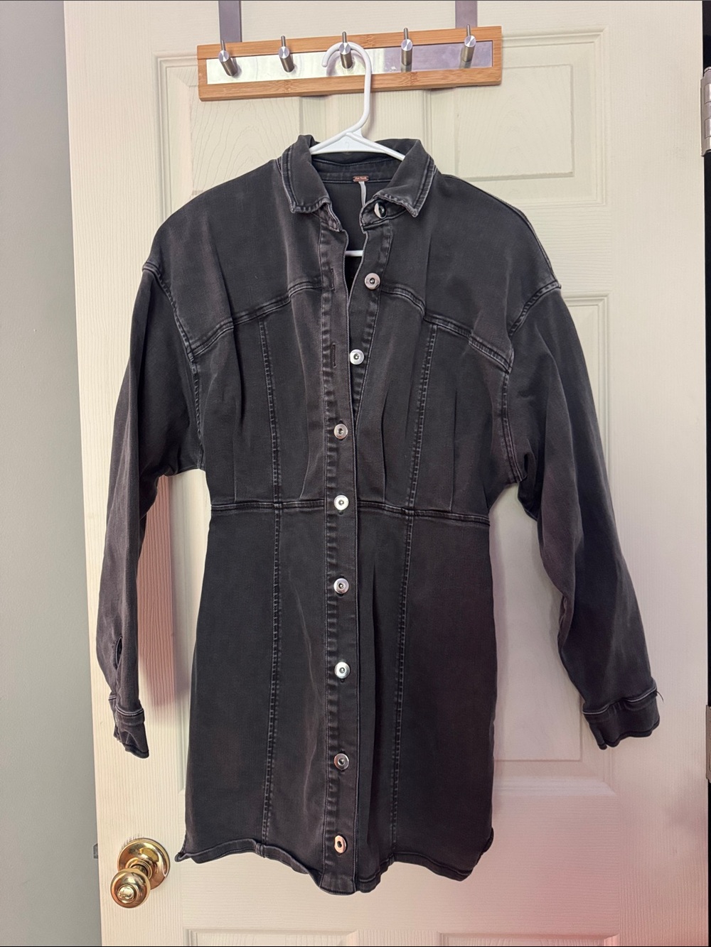 Free People Amber Denim Dress